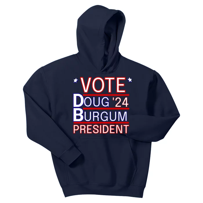 Vote Doug Burgum President 2024 Political Gift Rally Wear Premium Kids Hoodie