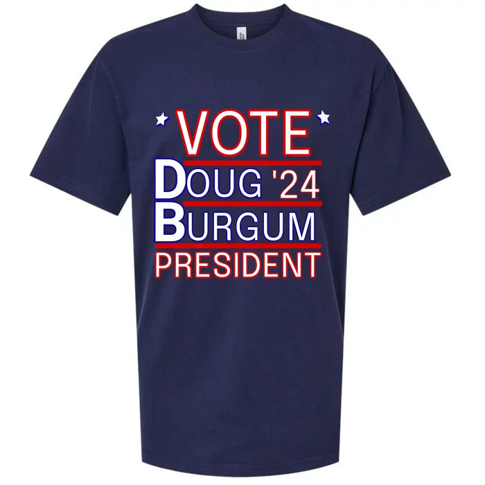 Vote Doug Burgum President 2024 Political Gift Rally Wear Premium Sueded Cloud Jersey T-Shirt