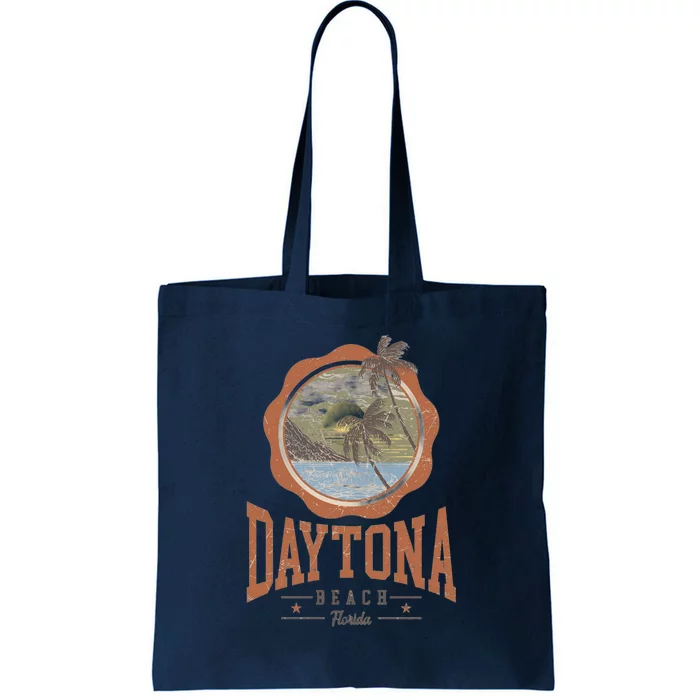 Vintage Daytona Beach Florida Tote Bag