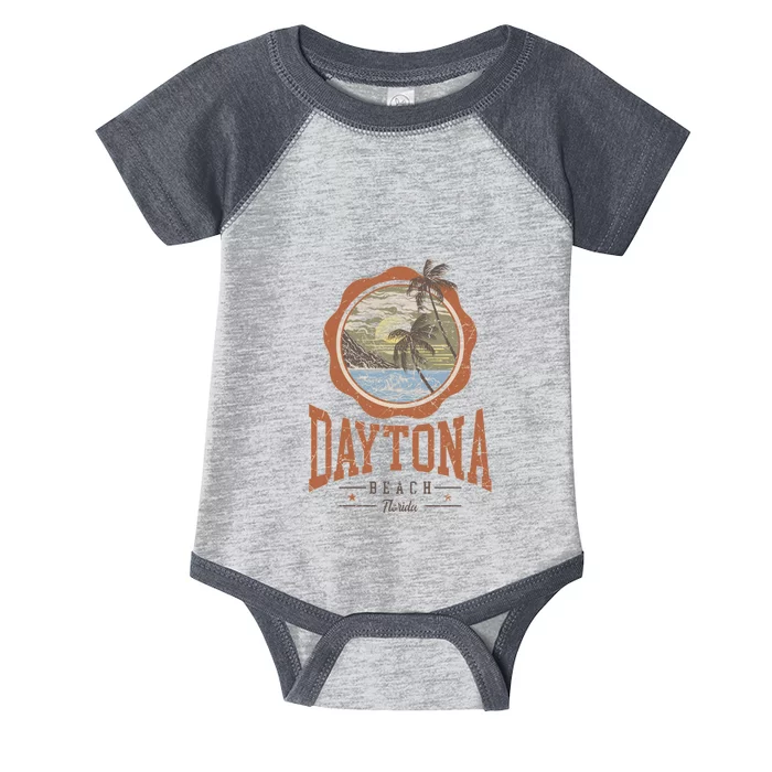 Vintage Daytona Beach Florida Infant Baby Jersey Bodysuit