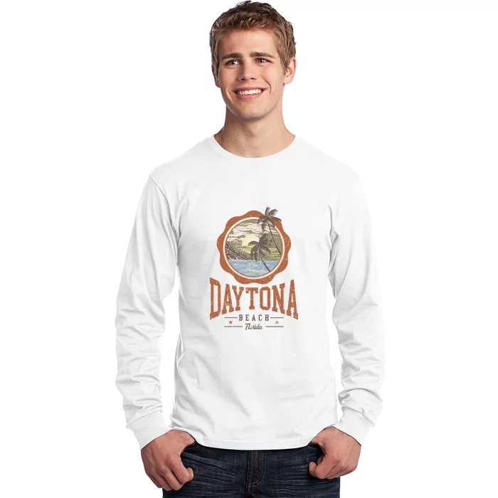 Vintage Daytona Beach Florida Long Sleeve Shirt