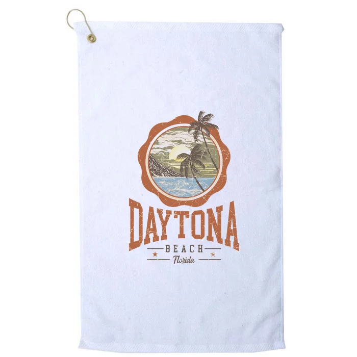 Vintage Daytona Beach Florida Platinum Collection Golf Towel