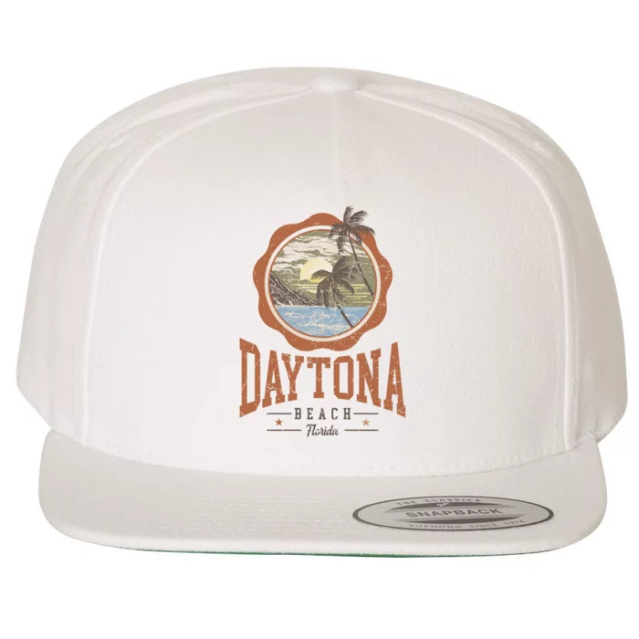 Vintage Daytona Beach Florida Wool Snapback Cap