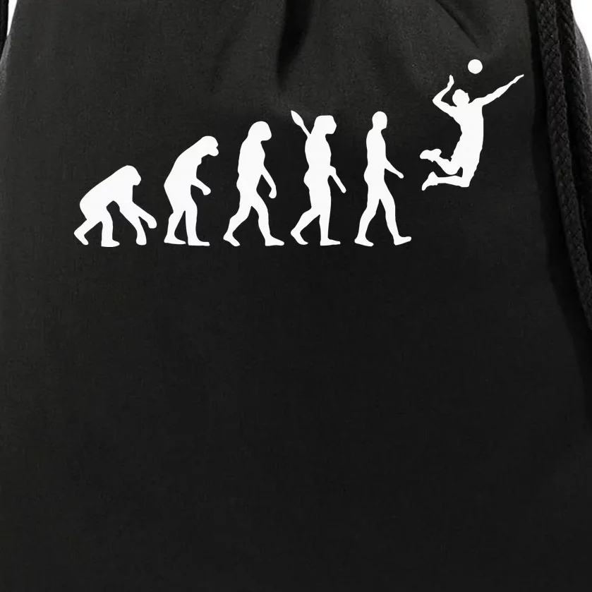 Volleyball Design Ball Sports Athletes Drawstring Bag