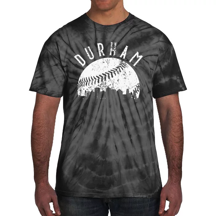 Vintage Durham Baseball Skyline Apparel Tie-Dye T-Shirt