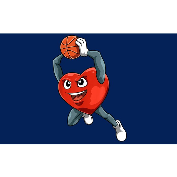 ValentineS Day Basketball Heart Basketball Valentines Bumper Sticker