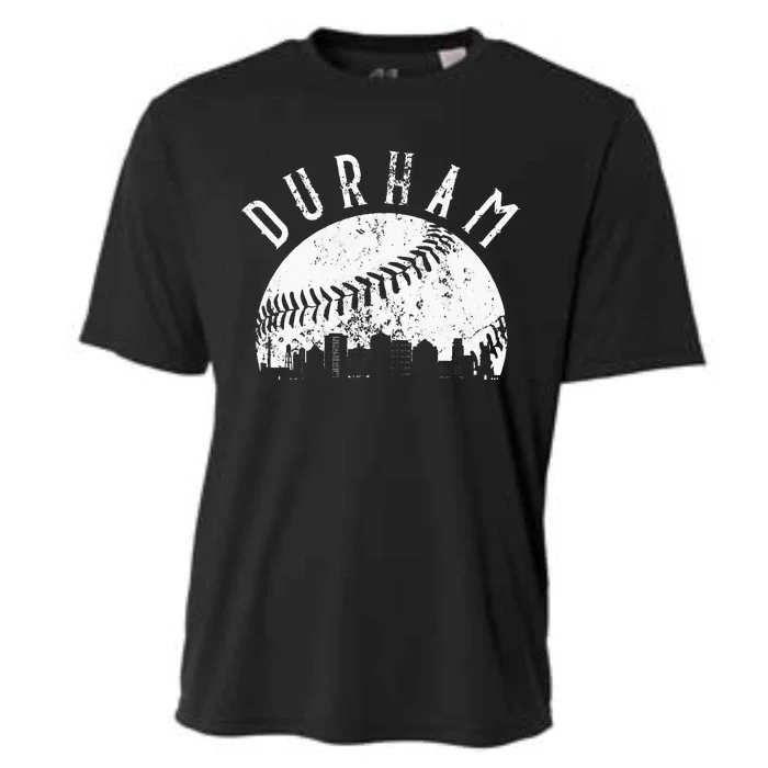 Vintage Durham Baseball Skyline Apparel Cooling Performance Crew T-Shirt