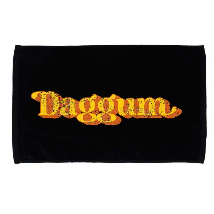 Vintage Daggum Country Funny Southern Slang Microfiber Hand Towel