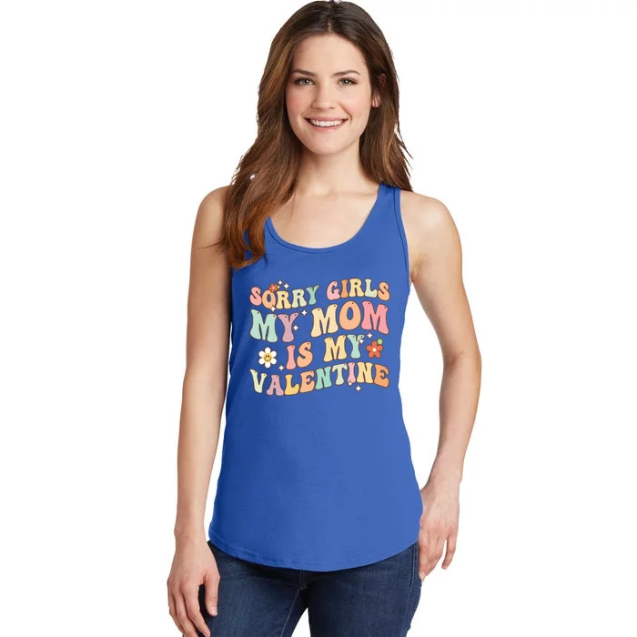 Valentines Day Cool Gift Mommy Is My Valentine Cool Gift Ladies Essential Tank