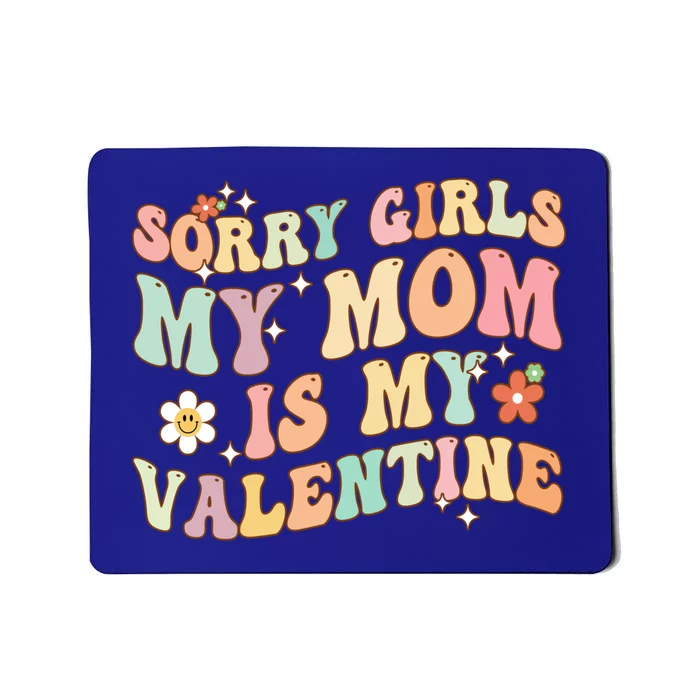 Valentines Day Cool Gift Mommy Is My Valentine Cool Gift Mousepad