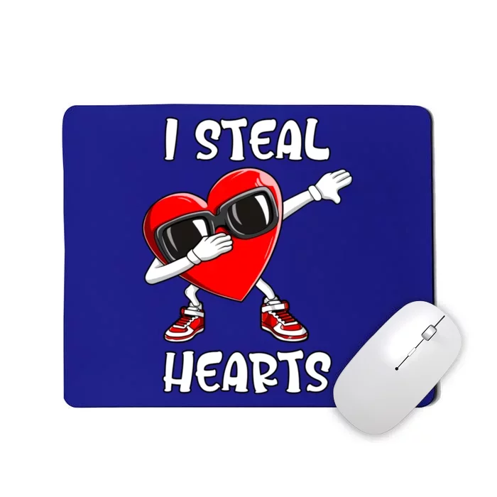 Valentines Day Cool Gift Love Dabbing Heart Gift Mousepad