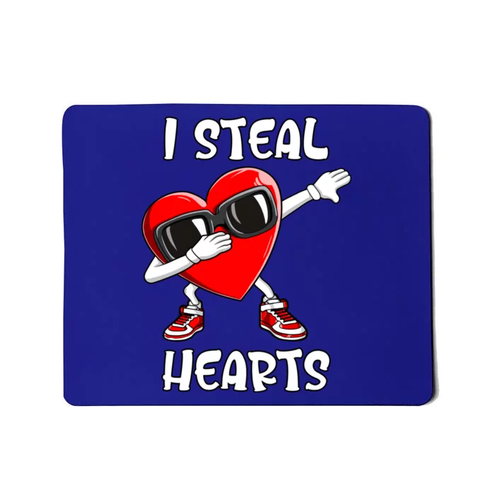 Valentines Day Cool Gift Love Dabbing Heart Gift Mousepad