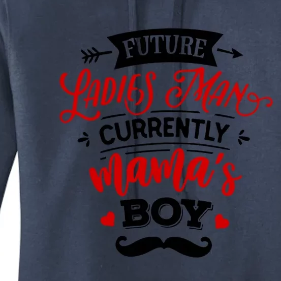 Valentine's Day Cute Ladies Mama's Great Gift Women's Pullover Hoodie