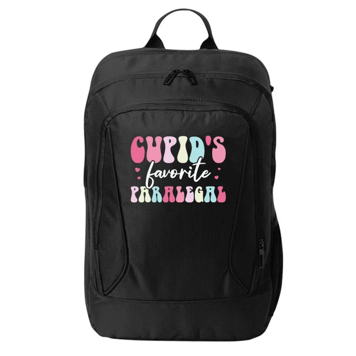 Valentines Day Cupids Favorite Paralegal City Backpack