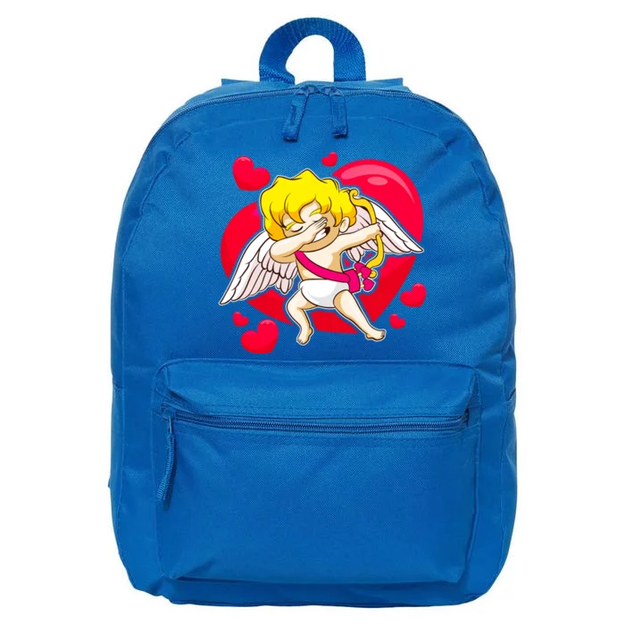 Valentines Day Cupid Dabbing Dance Cute Gift 16 in Basic Backpack