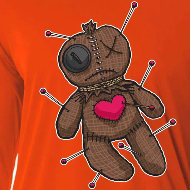 VooDoo Doll Cartoon Cooling Performance Long Sleeve Crew