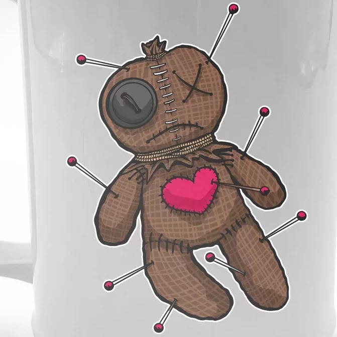 VooDoo Doll Cartoon Front & Back Beer Stein