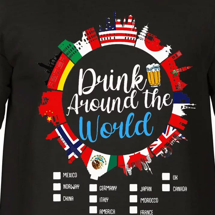 Vacation Drinking Countries International National Comfort Colors T-Shirt