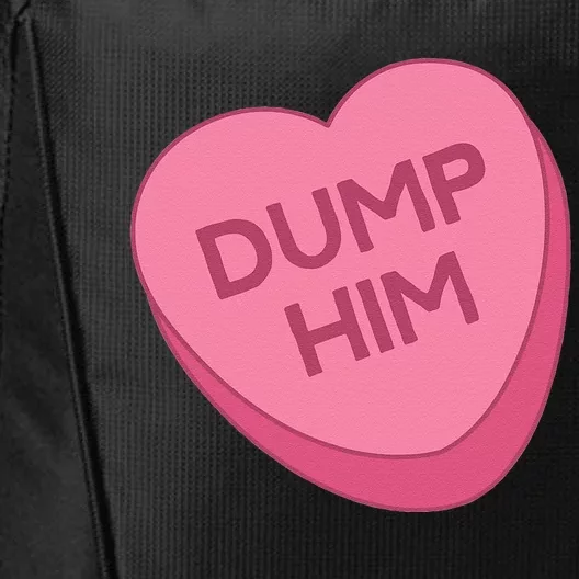 Valentine's Day Candy Valentines Hearts Dump Him City Backpack