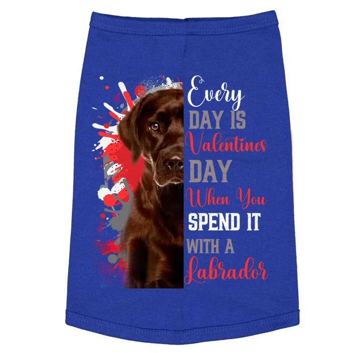 Valentines Day Chocolate Labrador Mom Mother Lab Mum Mummy Gift Doggie Tank