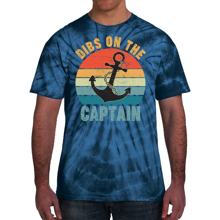 Vintage Distressed Dibs On The Captain Tie-Dye T-Shirt