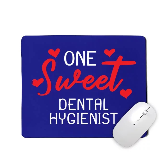 Valentines Day Dental Hygienist Sweet Heart Gift Mousepad