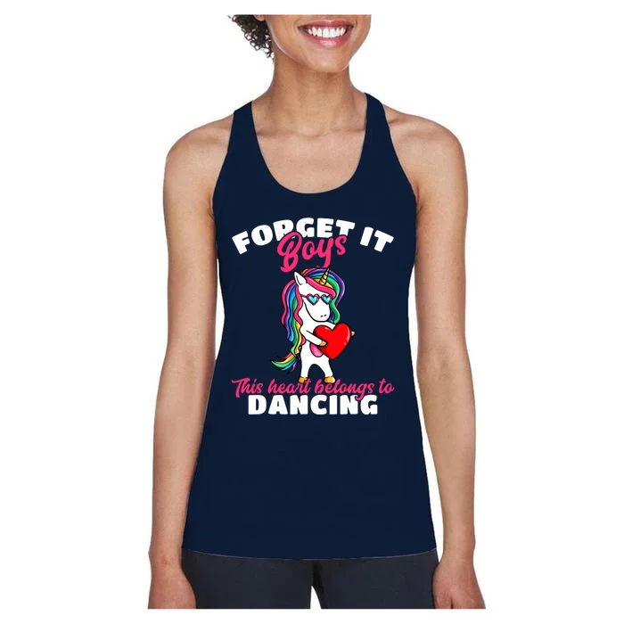 Valentines Day Dance Lover For Dancing Dancer Women's Racerback Tank