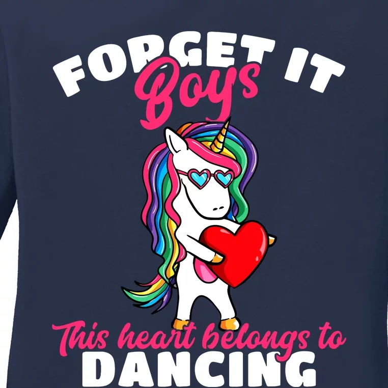 Valentines Day Dance Lover For Dancing Dancer Ladies Long Sleeve Shirt