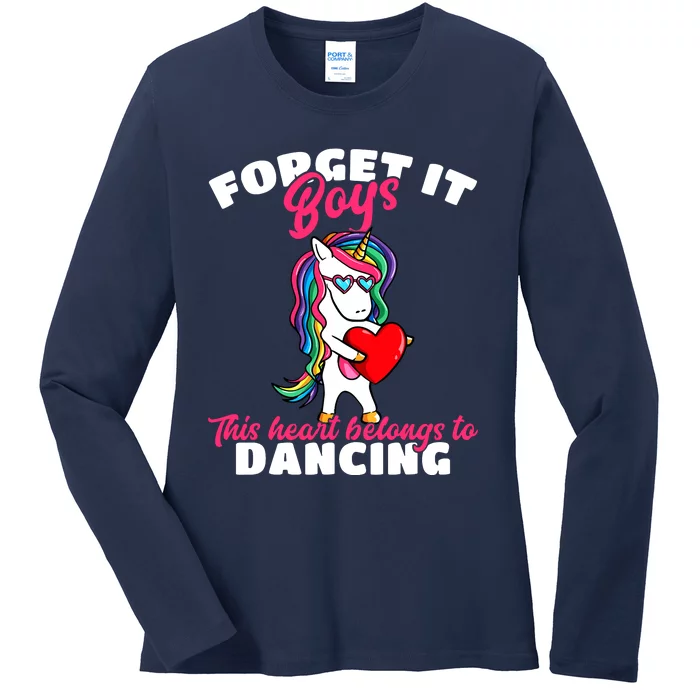 Valentines Day Dance Lover For Dancing Dancer Ladies Long Sleeve Shirt