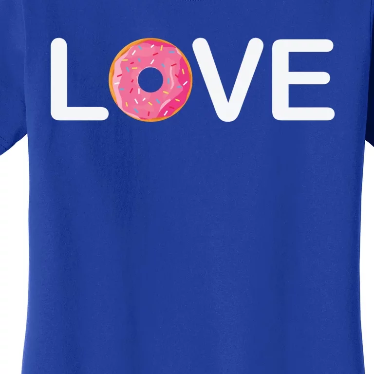 Valentine's Day Donut Love Gift Women's T-Shirt