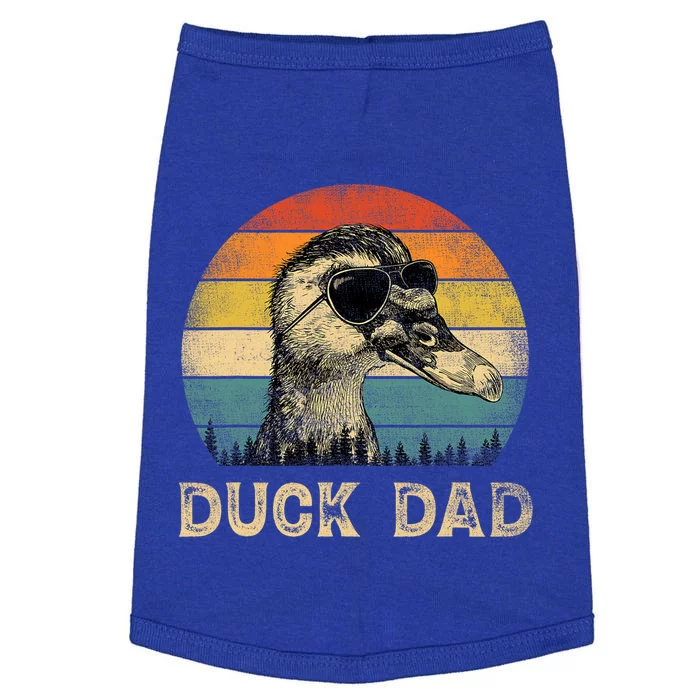 Vintage Duck Dad Duck Lovers Daddy FatherS Day Doggie Tank