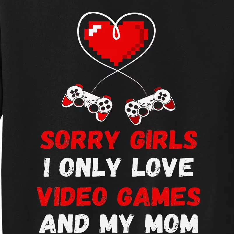 Valentines Day Design For Video Games Sweatshirt