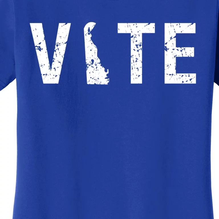 Vote Delaware Election Day State Voting Great Gift Women's T-Shirt