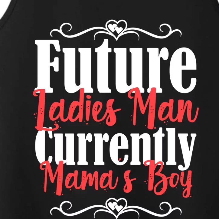 Valentines Day Future Ladies Current Mamas Great Gift Performance Tank