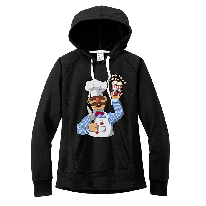 Vert Der Ferk Swedish Chef Women's Fleece Hoodie