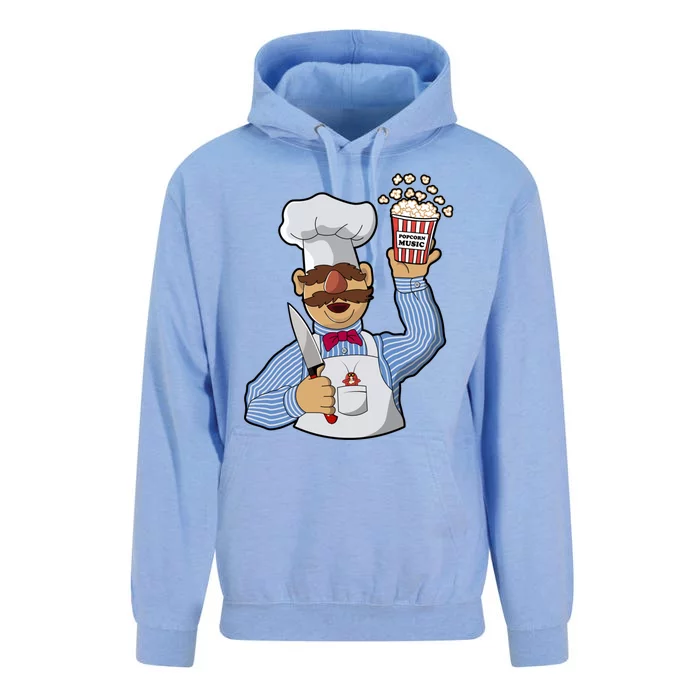 Vert Der Ferk Swedish Chef Unisex Surf Hoodie