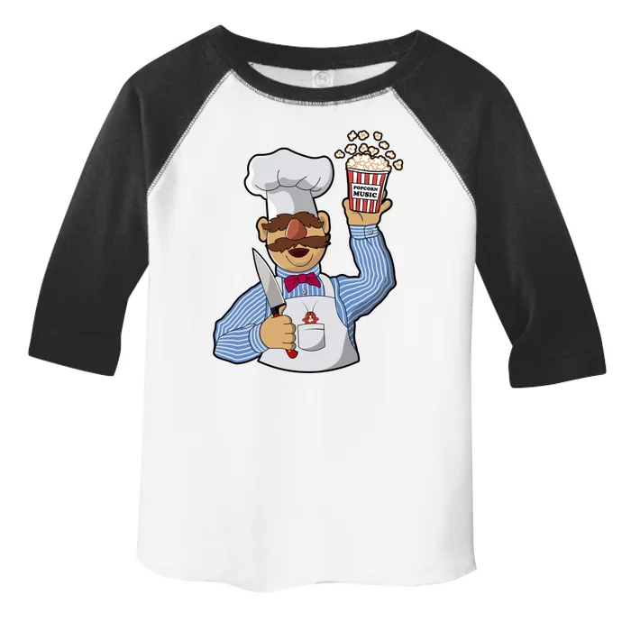 Vert Der Ferk Swedish Chef Toddler Fine Jersey T-Shirt