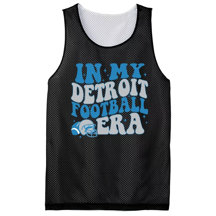 Vintage Detroit Football Mesh Reversible Basketball Jersey Tank