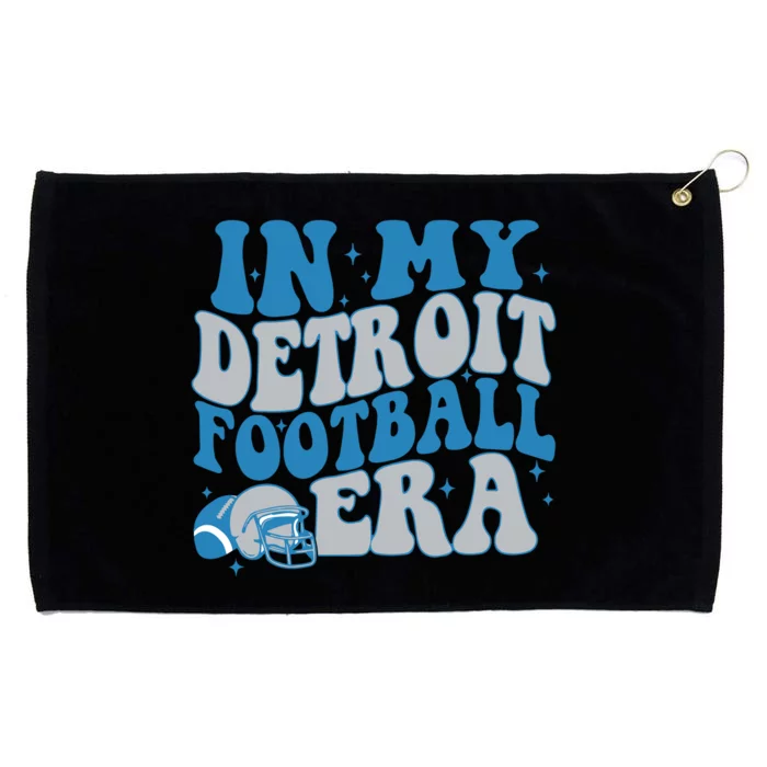 Vintage Detroit Football Grommeted Golf Towel