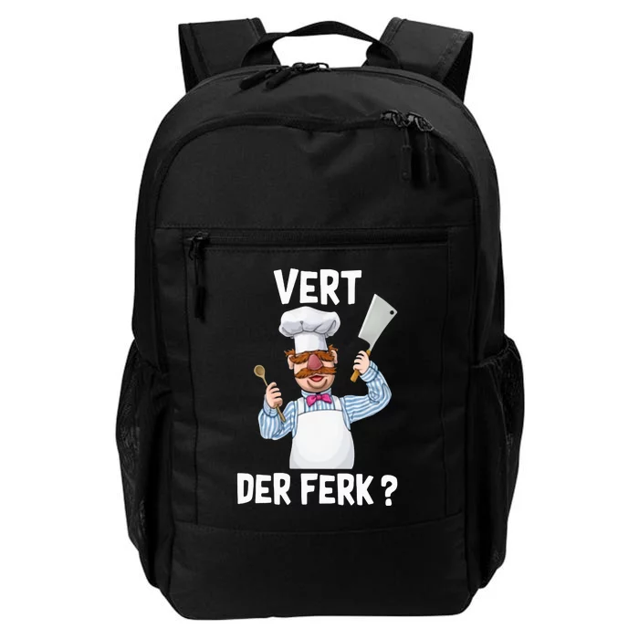 Vert Der Ferk The Swedish Chef Daily Commute Backpack