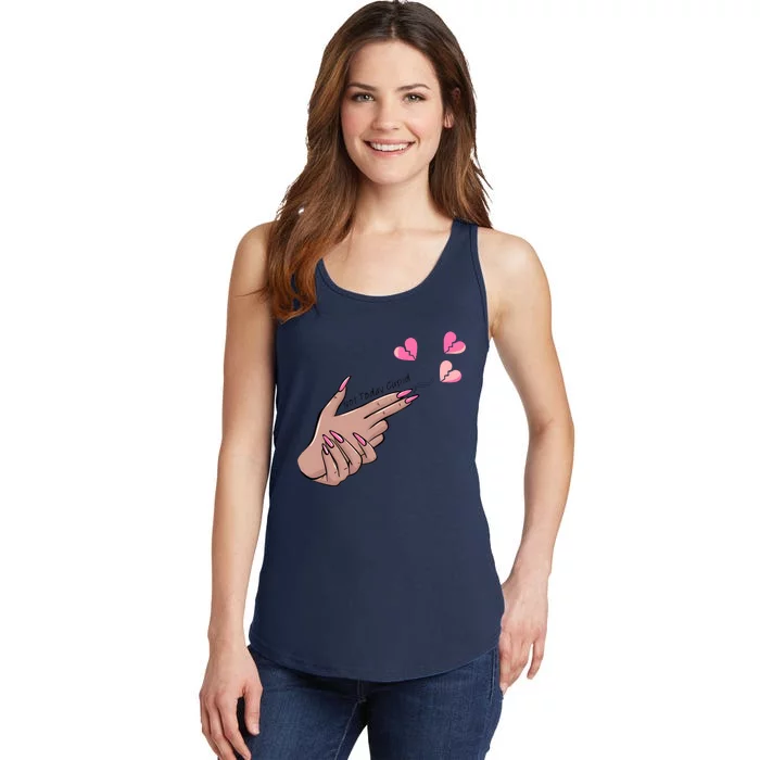 Valentines Day Funny Anti Valentine Not Cupid Today Ladies Essential Tank