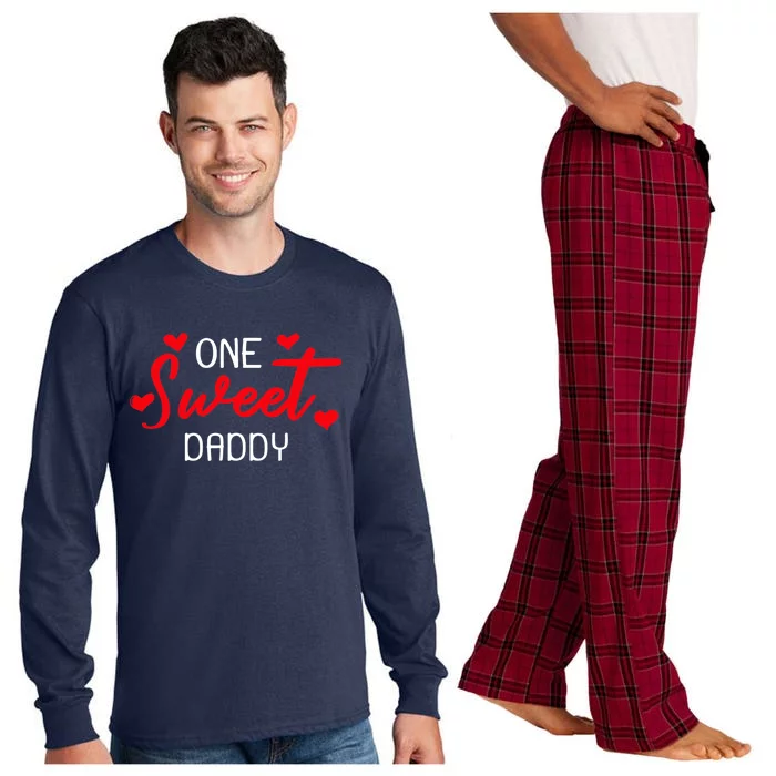 Valentines Day For Daddy Matching Family Long Sleeve Pajama Set