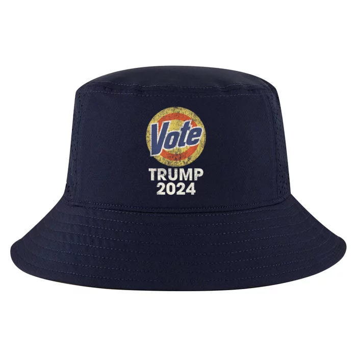 Vote Detergent Funny Trump 2024 Election Gift Cool Comfort Performance Bucket Hat