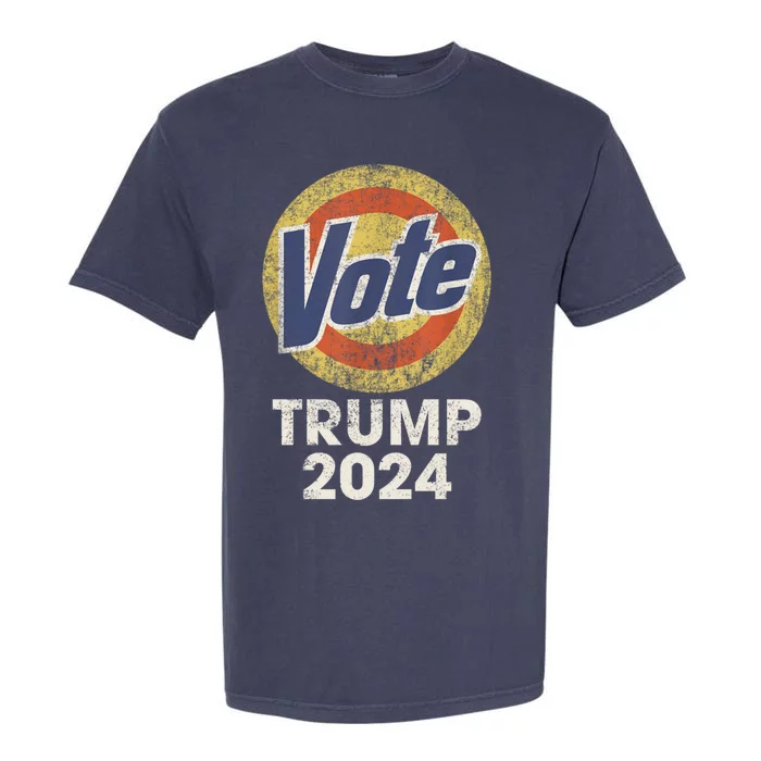 Vote Detergent Funny Trump 2024 Election Gift Garment-Dyed Heavyweight T-Shirt