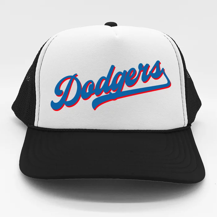 Vintage Dodgers Funny Name Trucker Hat