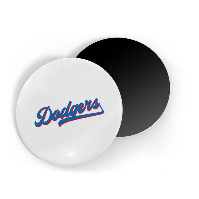 Vintage Dodgers Funny Name Magnet