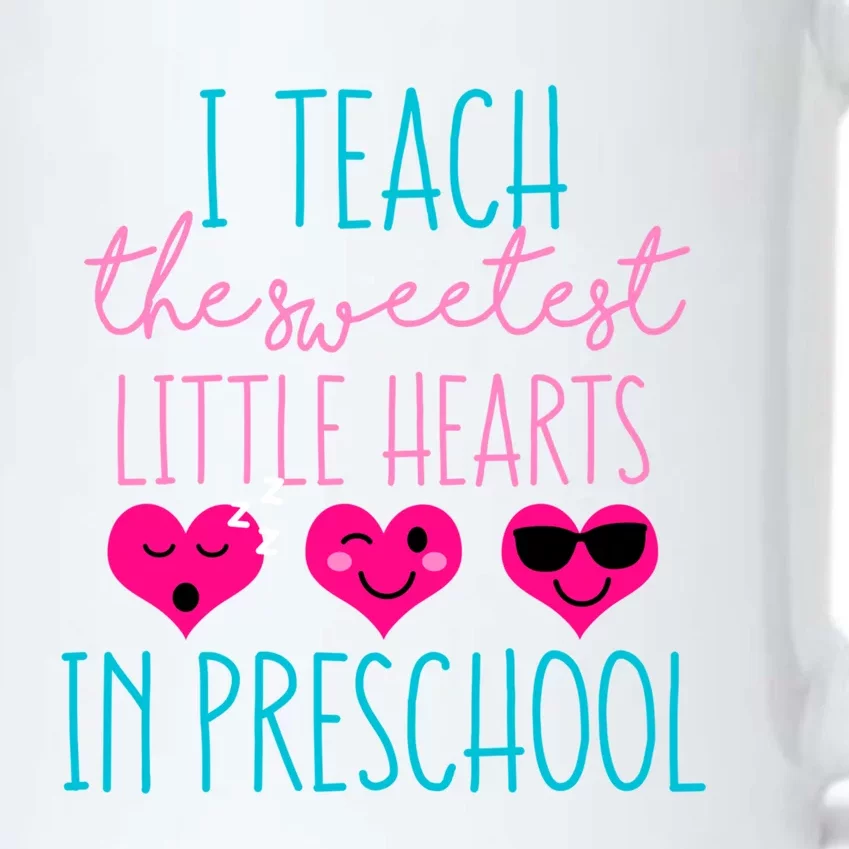 Valentines Day Funny Sayings For Preschool Teacher Cute Gift Black Color Changing Mug