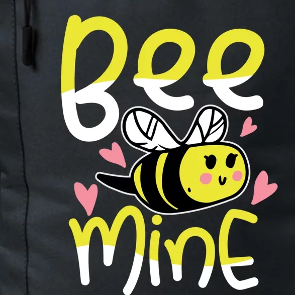 Valentine's Day Funny Gift Bee Mine Funny Gift Pun Honey Couple Rotic Funny Gift Daily Commute Backpack