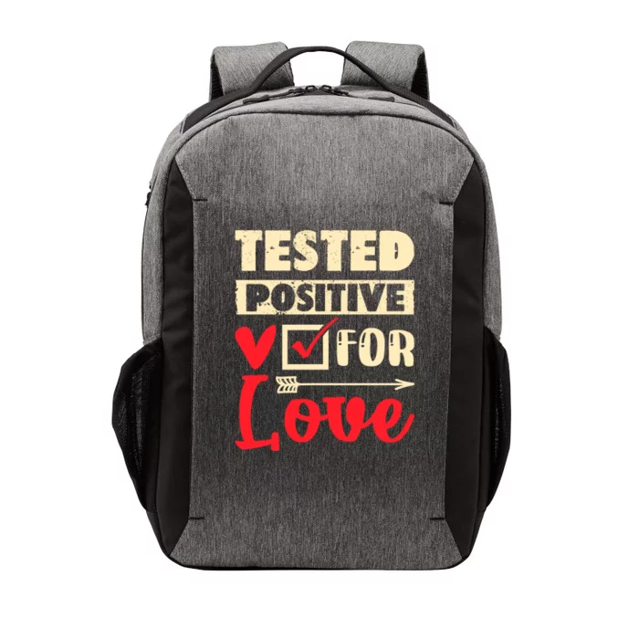 Valentine's Day For Couples Tested Positive For Love Pajama Gift Vector Backpack