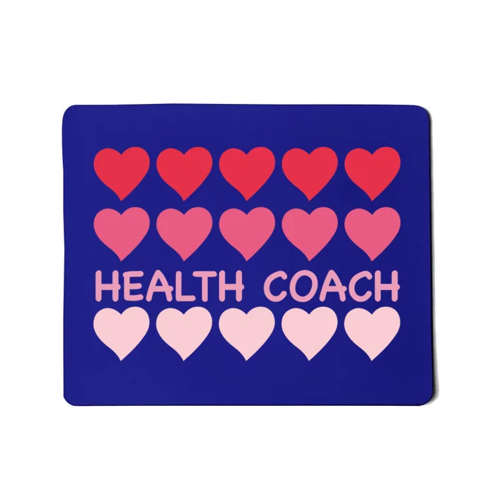 Valentines Day Fitness Health Coach Gift Mousepad